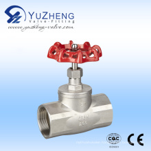 Stainless Steel Thread Globe Valve 200psi